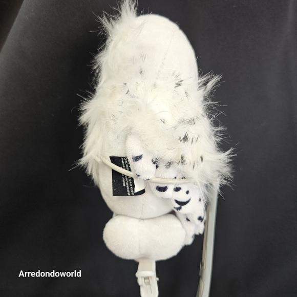 Harry Potter Owl Plush Hedwig Snow Owl 7" Stuffed Animal Good Condition - Picture 15 of 16